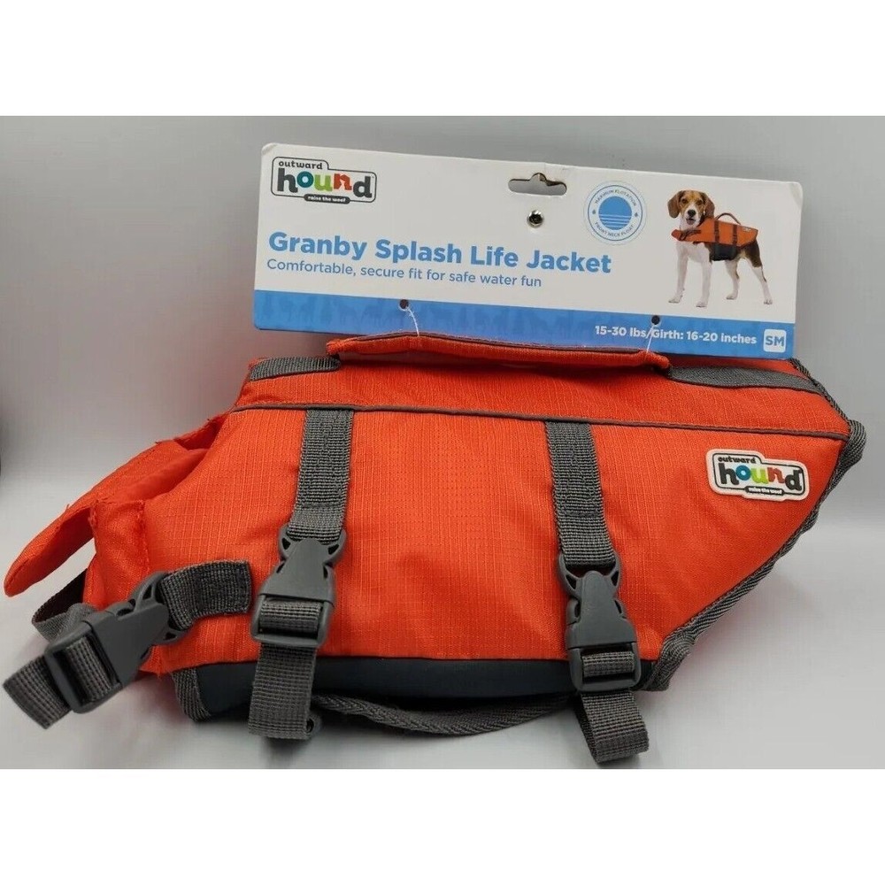 Outward Hound Granby Splash Life Jacket 16-20 Inch Small SEE PICTURES